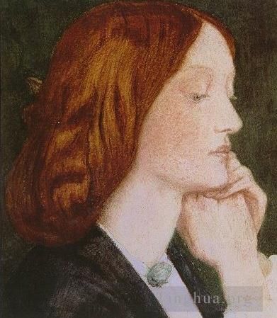 Dante Gabriel Rossetti Peinture à l'huile - Elizabeth Siddal3