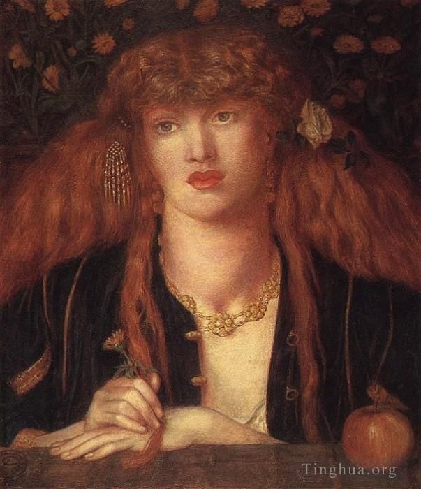 Dante Gabriel Rossetti Peinture à l'huile - La Bionda du Balcon