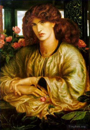 Dante Gabriel Rossetti œuvres - La Donna della Finestra