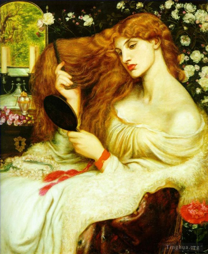 Dante Gabriel Rossetti Peinture à l'huile - Dame Lillith