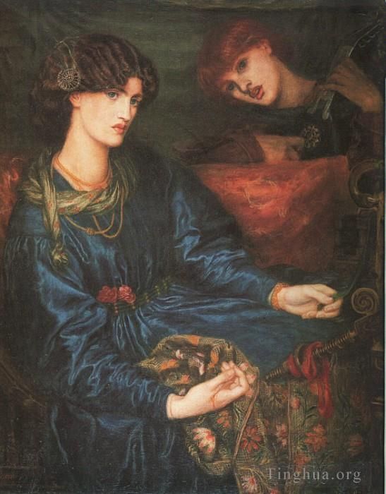 Dante Gabriel Rossetti Peinture à l'huile - Mariane