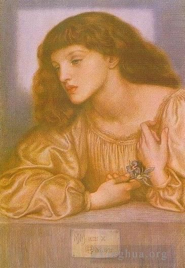Dante Gabriel Rossetti Peinture à l'huile - Mai Morris