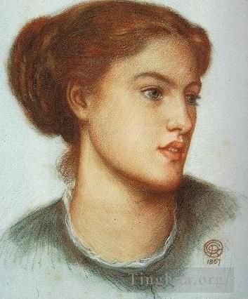 Dante Gabriel Rossetti Types de peintures - Ellen Smith