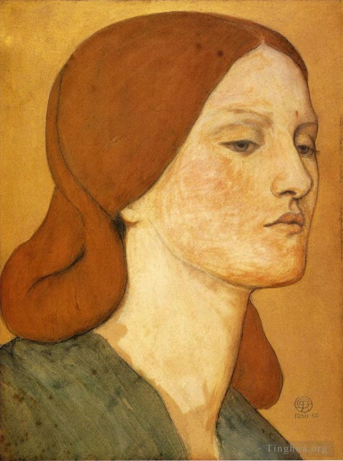 Dante Gabriel Rossetti Types de peintures - Portrait d'Elizabeth Siddal3