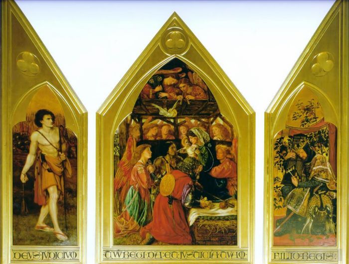 Dante Gabriel Rossetti Types de peintures - La postérité de David