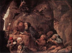 David Teniers the Younger œuvres - Tentation de saint Antoine
