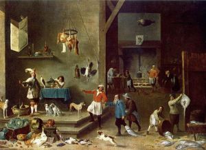 David Teniers the Younger œuvres - La cuisine