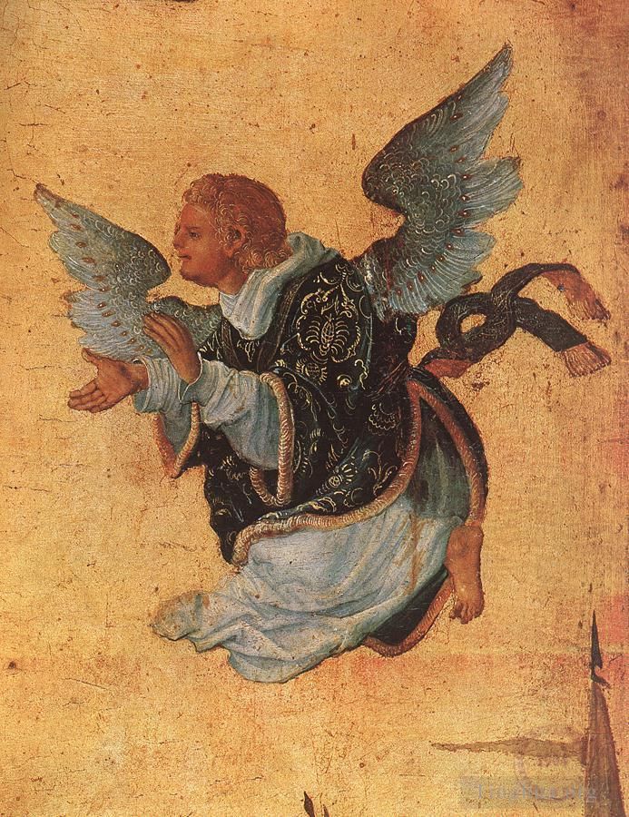 Denis van Alsloot Types de peintures - Christ en croix 152Détail 2
