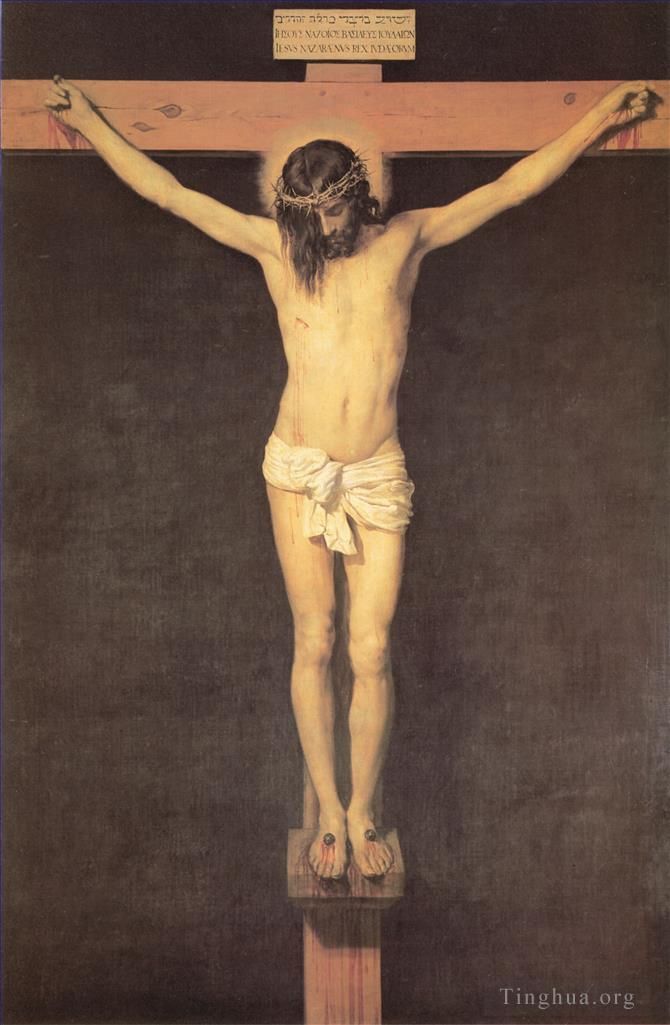 Diego Vélasquez Peinture à l'huile - Christ en croix