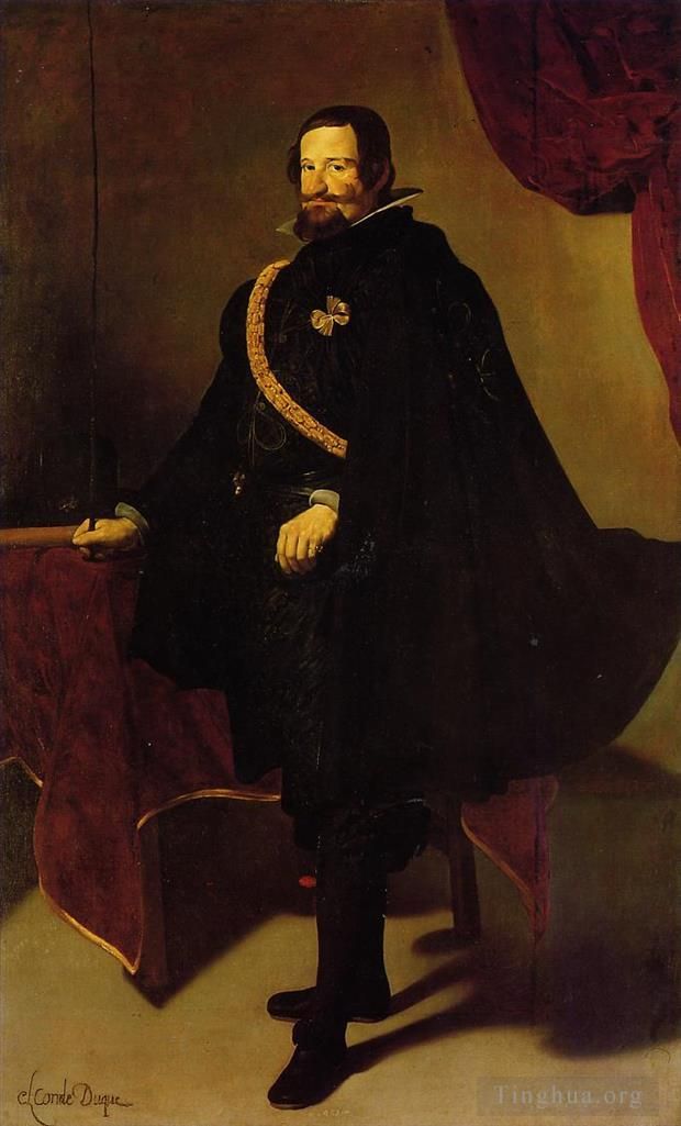 Diego Vélasquez Peinture à l'huile - Don Gaspar de Guzmán, comte d'Olivares et duc de San Lucar La Mayor