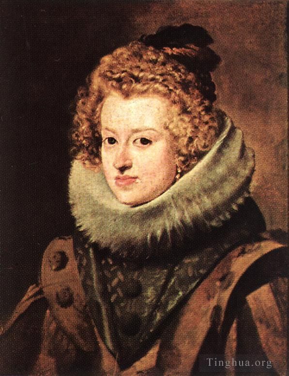 Diego Vélasquez Peinture à l'huile - Dona Maria d'Autriche