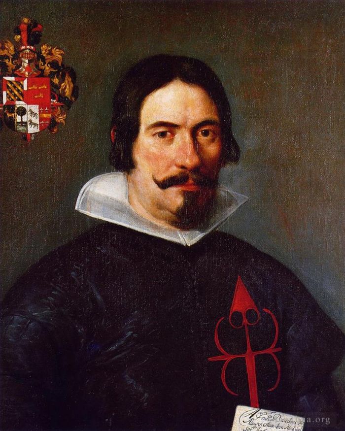 Diego Vélasquez Peinture à l'huile - Francisco Bandres de Abarca