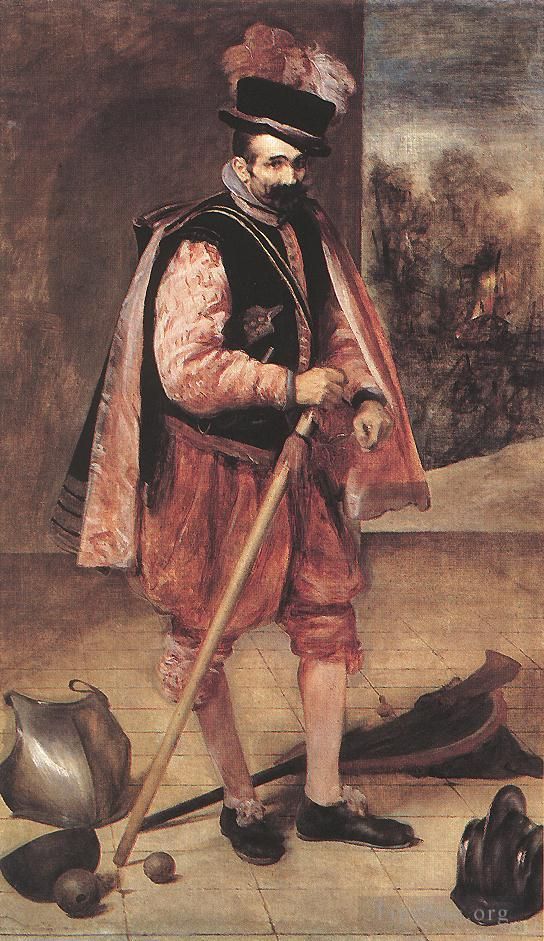 Diego Vélasquez Peinture à l'huile - Bouffon Don Jean d'Autriche