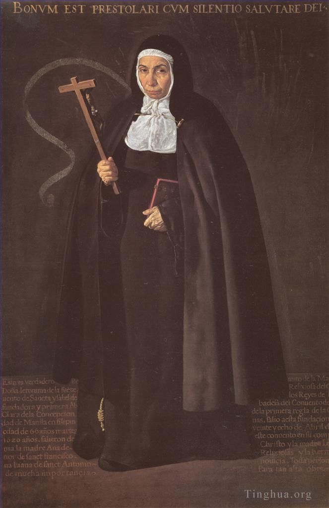 Diego Vélasquez Peinture à l'huile - Père Jérôme de la Fontaine