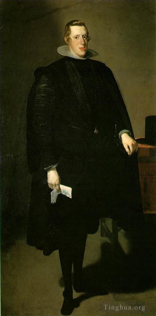 Diego Vélasquez Peinture à l'huile - Philippe IV 1624