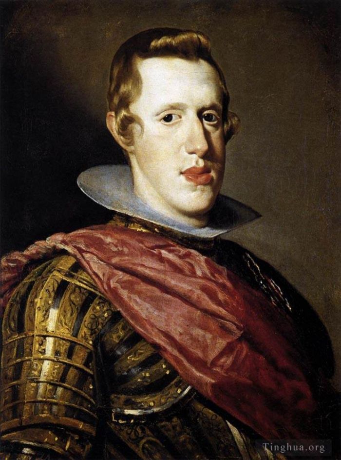 Diego Vélasquez Peinture à l'huile - Philippe IV en armure 1628