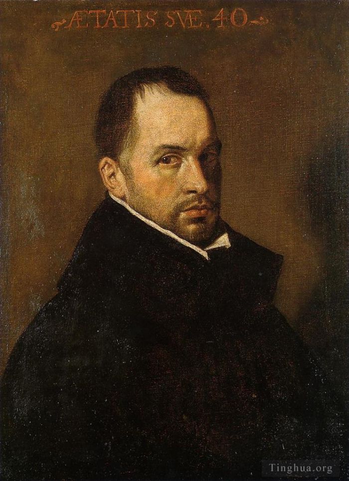 Diego Vélasquez Peinture à l'huile - Portrait d'un clerc