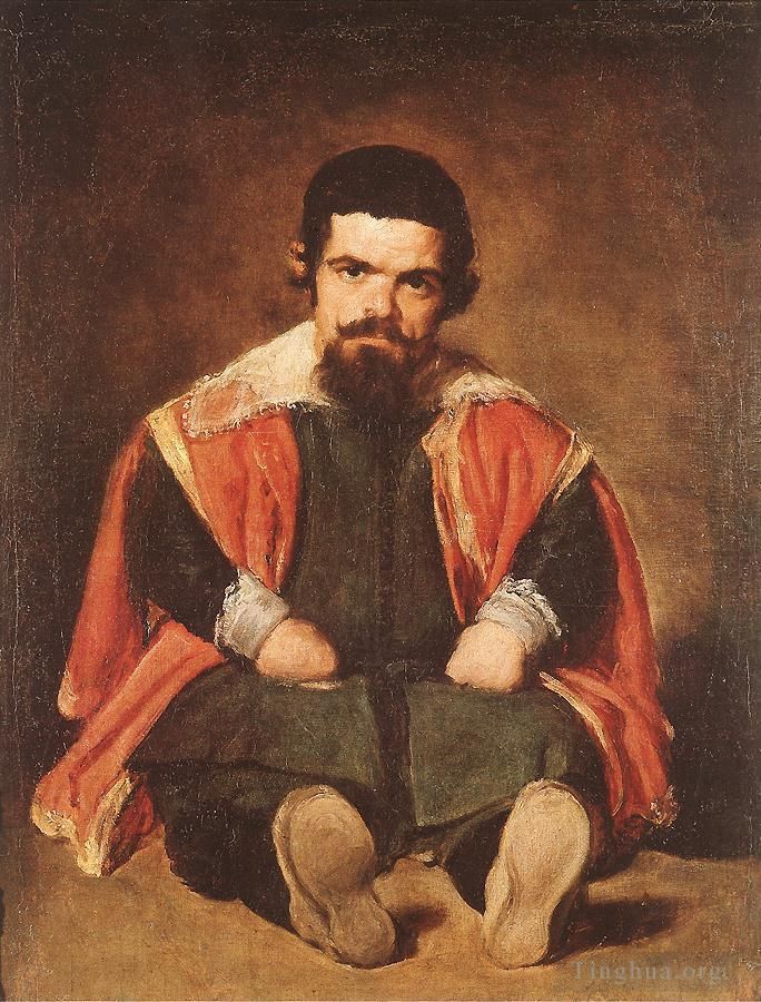 Diego Vélasquez Peinture à l'huile - Sébastien de Morra