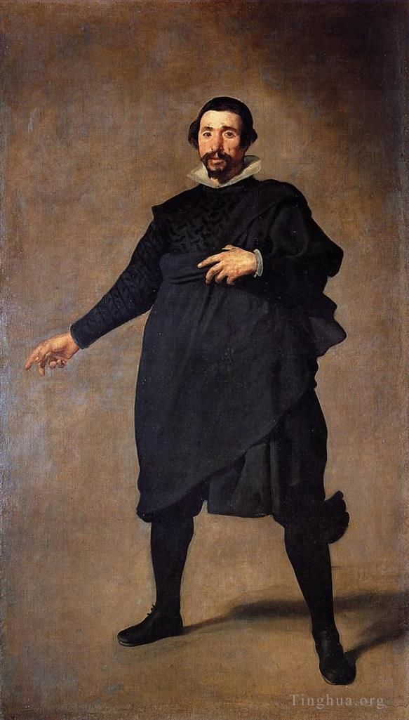 Diego Vélasquez Peinture à l'huile - Le bouffon Pablo de Valladolid