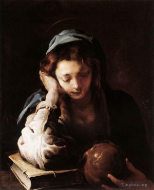 Domenico Fetti œuvres - La repentante Sainte Marie-Madeleine