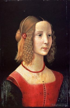 Domenico Ghirlandaio œuvres - Portrait d'une jeune fille