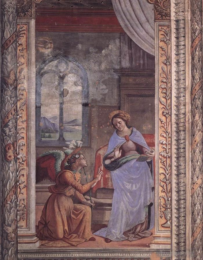 Domenico Ghirlandaio Types de peintures - Annonciation