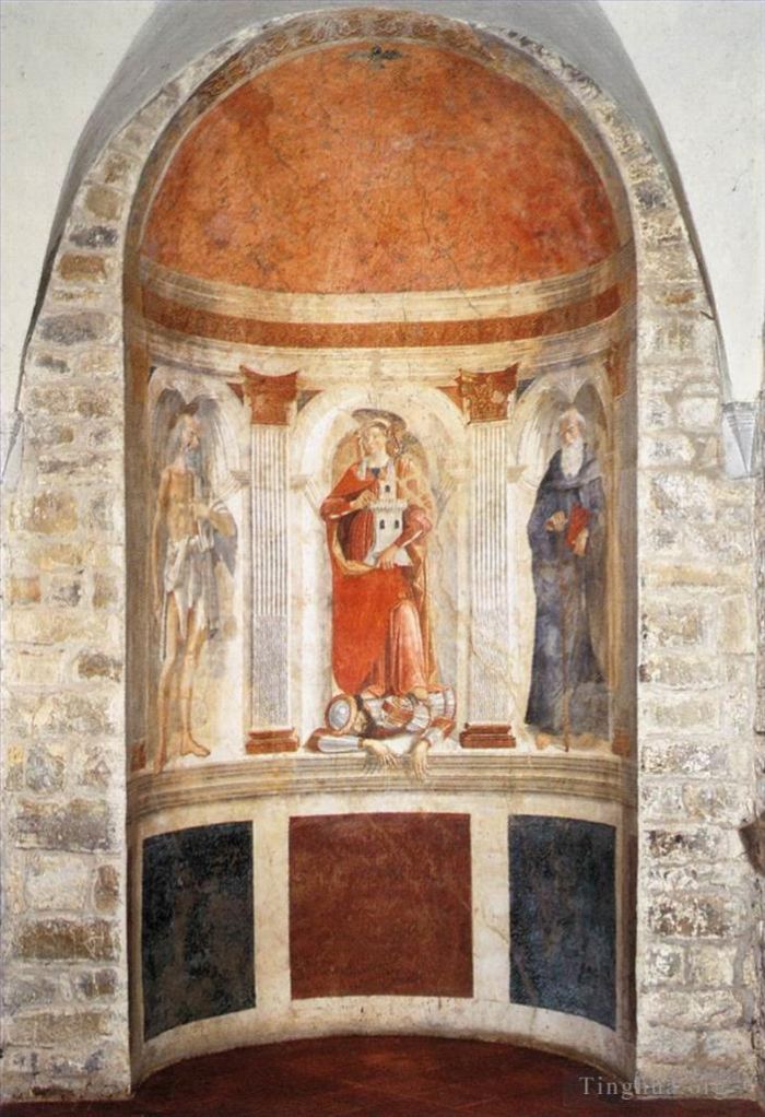 Domenico Ghirlandaio Types de peintures - Fresque de l'abside