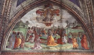 Domenico Ghirlandaio œuvres - Mort et Assomption de la Vierge