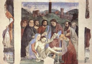 Domenico Ghirlandaio œuvres - Lamentation sur le Christ mort