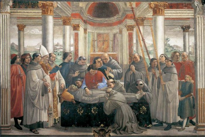 Domenico Ghirlandaio Types de peintures - Obsèques de saint François