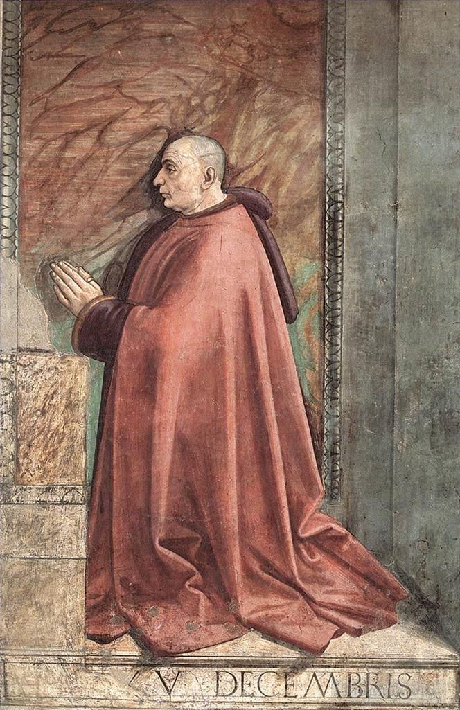 Domenico Ghirlandaio Types de peintures - Portrait du donateur Francesco Sassetti