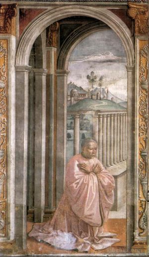 Domenico Ghirlandaio œuvres - Portrait du donateur Giovanni Tornabuoni