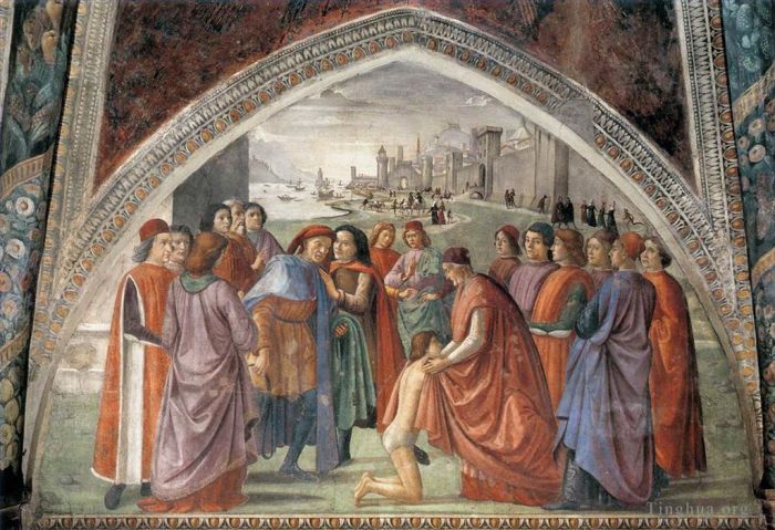 Domenico Ghirlandaio Types de peintures - Renonciation aux biens matériels