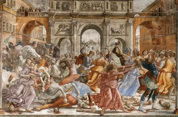Domenico Ghirlandaio Types de peintures - Massacre des innocents