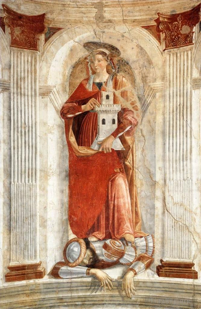 Domenico Ghirlandaio Types de peintures - Sainte Barbe
