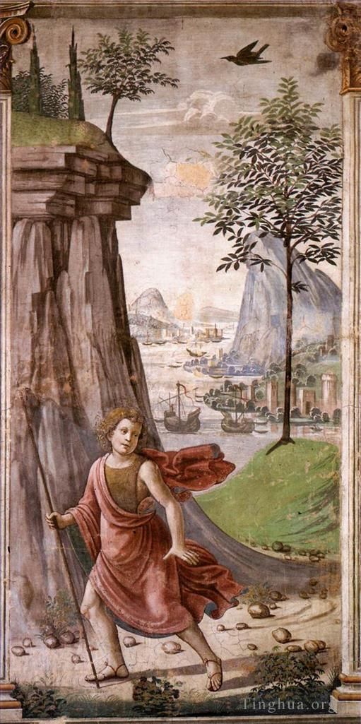 Domenico Ghirlandaio Types de peintures - Saint Jean-Baptiste dans le désert