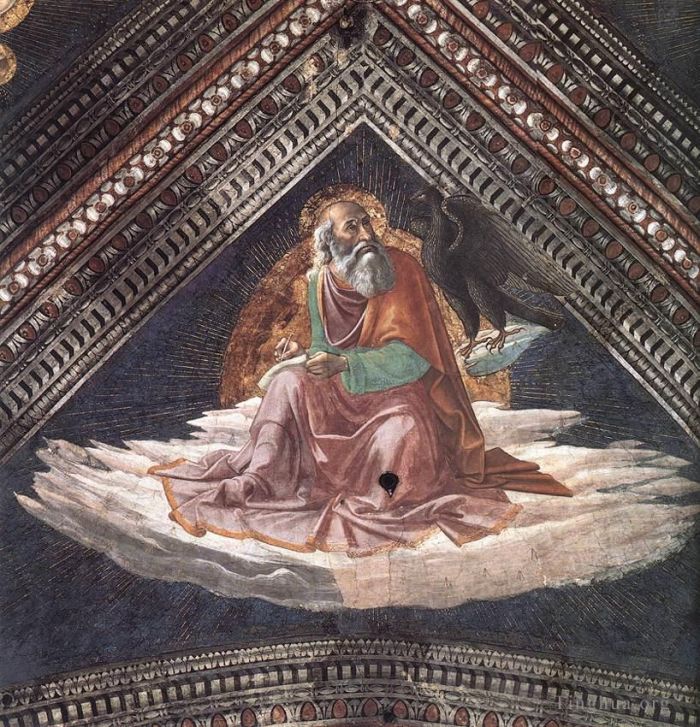 Domenico Ghirlandaio Types de peintures - Saint Jean l'Évangéliste