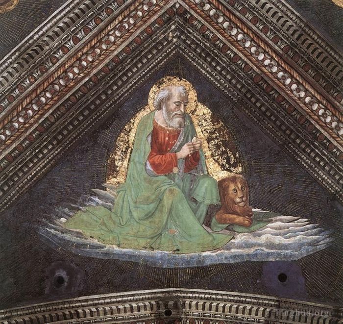 Domenico Ghirlandaio Types de peintures - Saint Marc l'évangéliste