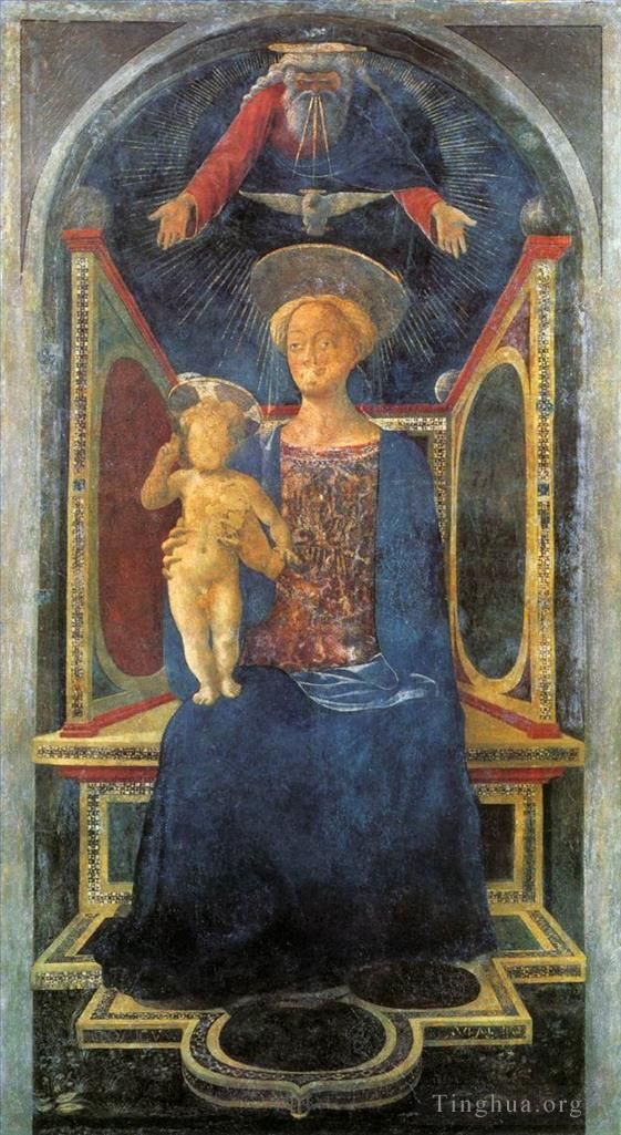 Domenico Veneziano Types de peintures - Vierge à l'Enfant