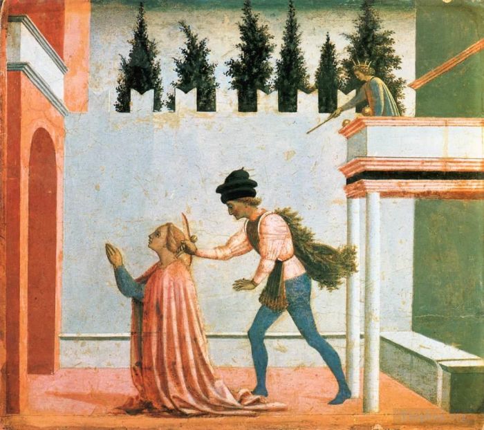 Domenico Veneziano Types de peintures - Martyre de Sainte Lucie