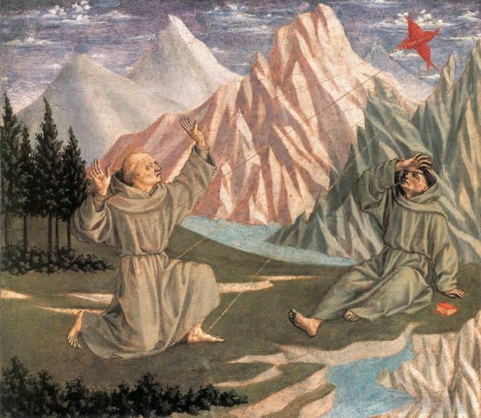 Domenico Veneziano Types de peintures - La stigmatisation de saint François