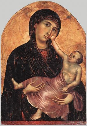 Duccio di Buoninsegna œuvres - Vierge à l'Enfant 2