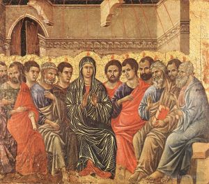 Duccio di Buoninsegna œuvres - Pentecôte