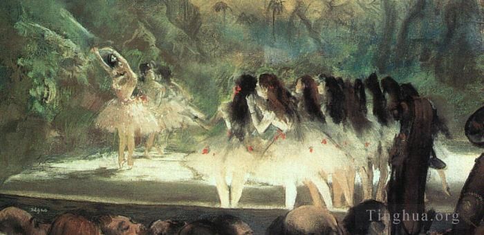 Edgar Degas Peinture à l'huile - Ballet à l'Opéra de Paris