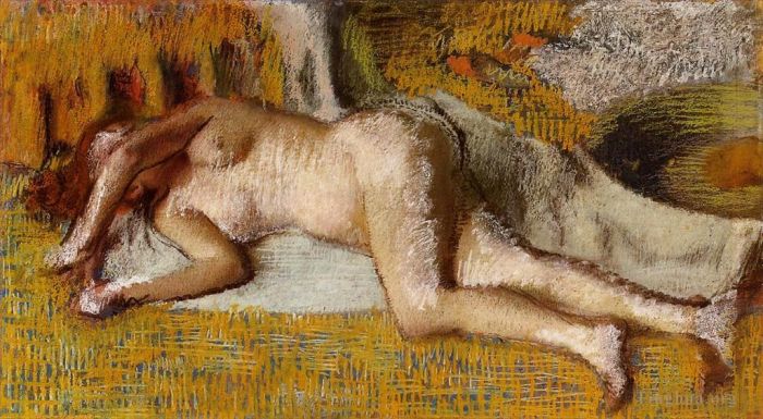 Edgar Degas Types de peintures - Après le bain 3