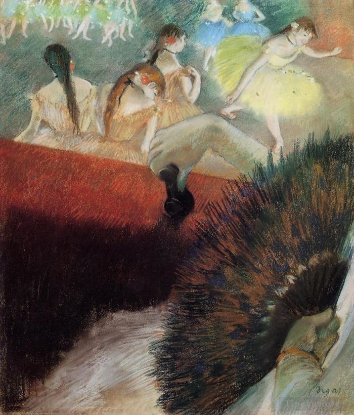 Edgar Degas Types de peintures - Au Ballet