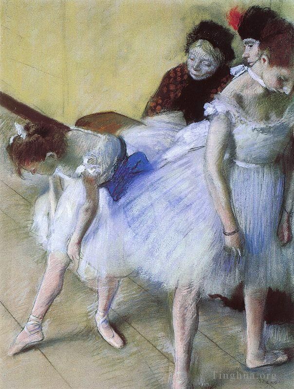Edgar Degas Types de peintures - Examen de Danse