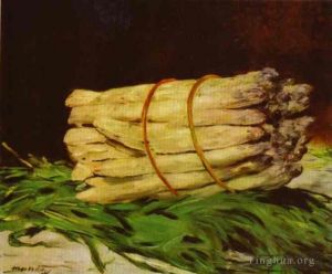 Édouard Manet œuvres - Une botte d'asperges nature morte Impressionnisme Edouard Manet