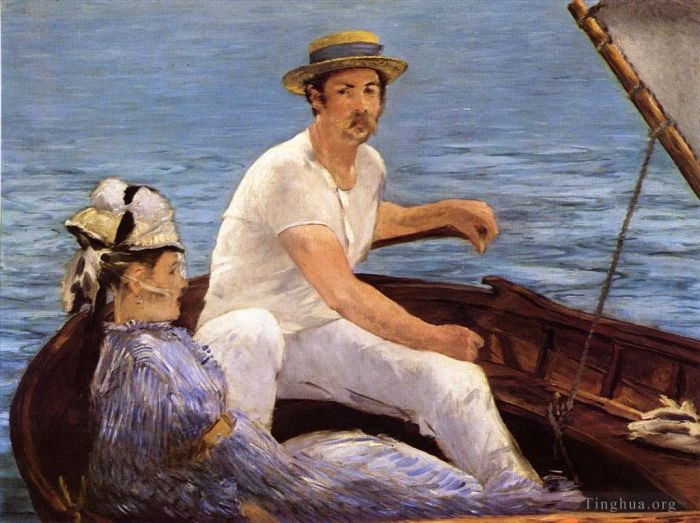 Édouard Manet Peinture à l'huile - Navigation de plaisance