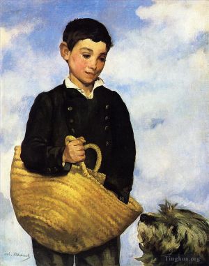 Édouard Manet œuvres - Garçon avec chien